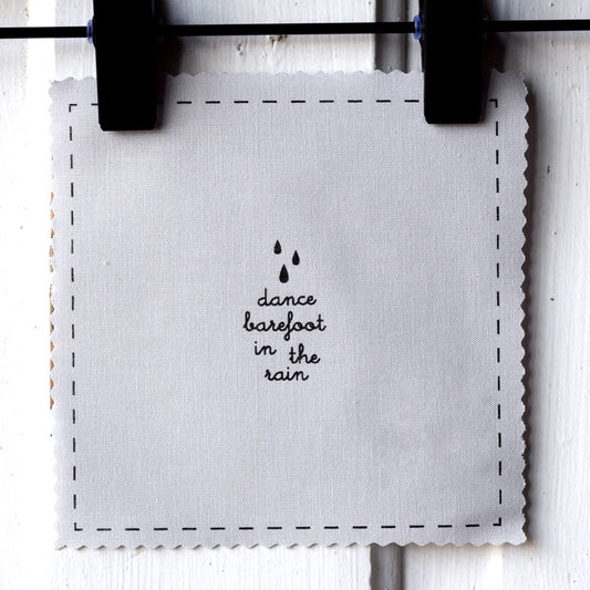 Dance barefoot in the rain—Salty Square