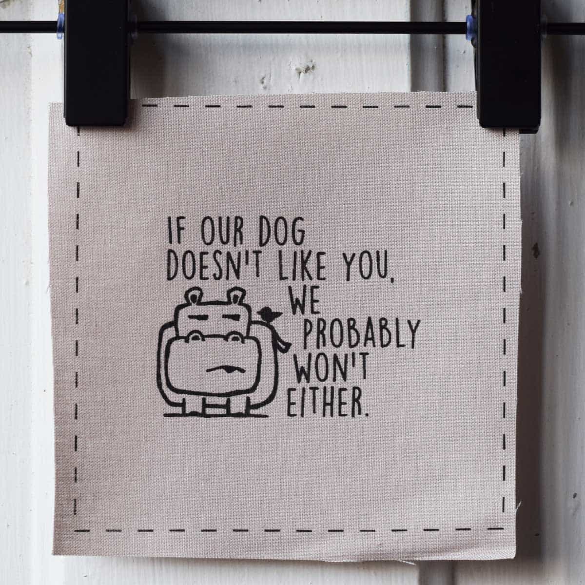 If our dog doesn't like you we probably won't either—Salty Square