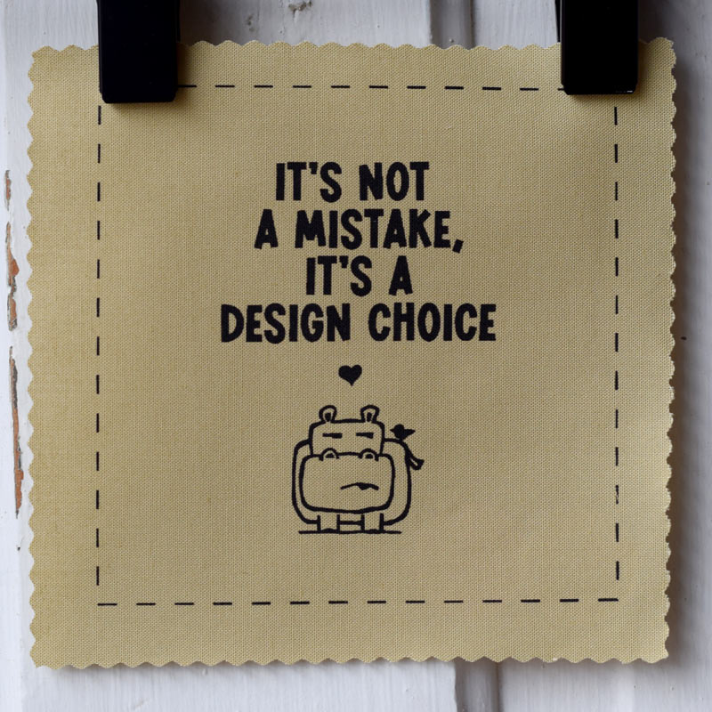 It's not a mistake, it's a design choice