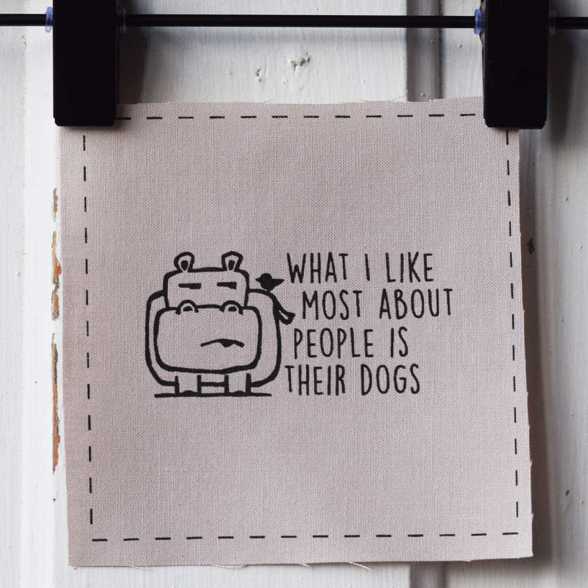 What I like most about people is their dogs—Salty Square