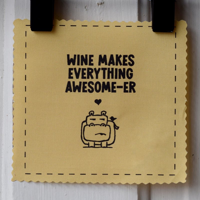 Wine makes everything awesome-er