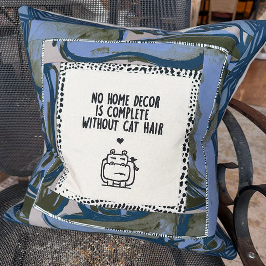 Salty Square Pillow