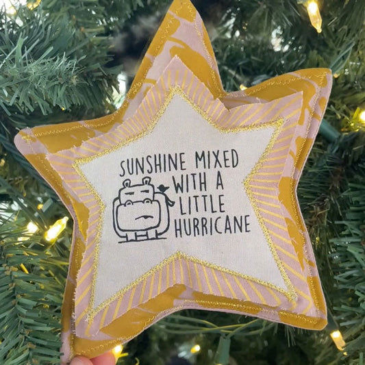 Make a Salty Square Star Ornament