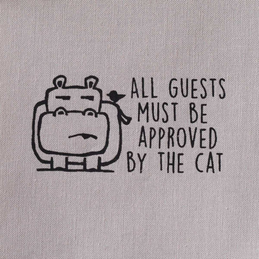 All guests must be approved by the cat—Salty Square