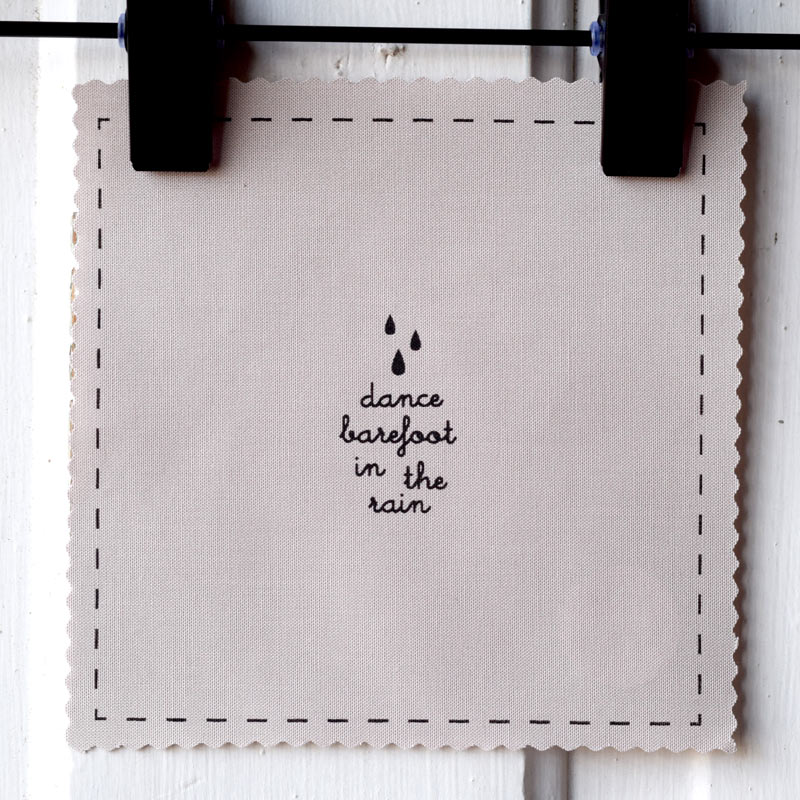 Dance barefoot in the rain—Salty Square