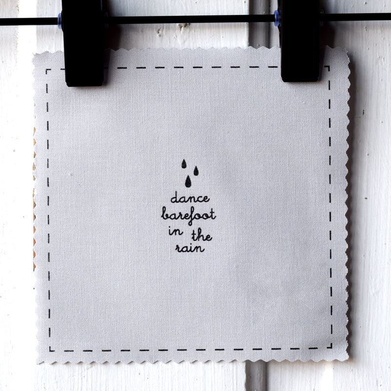 Dance barefoot in the rain—Salty Square