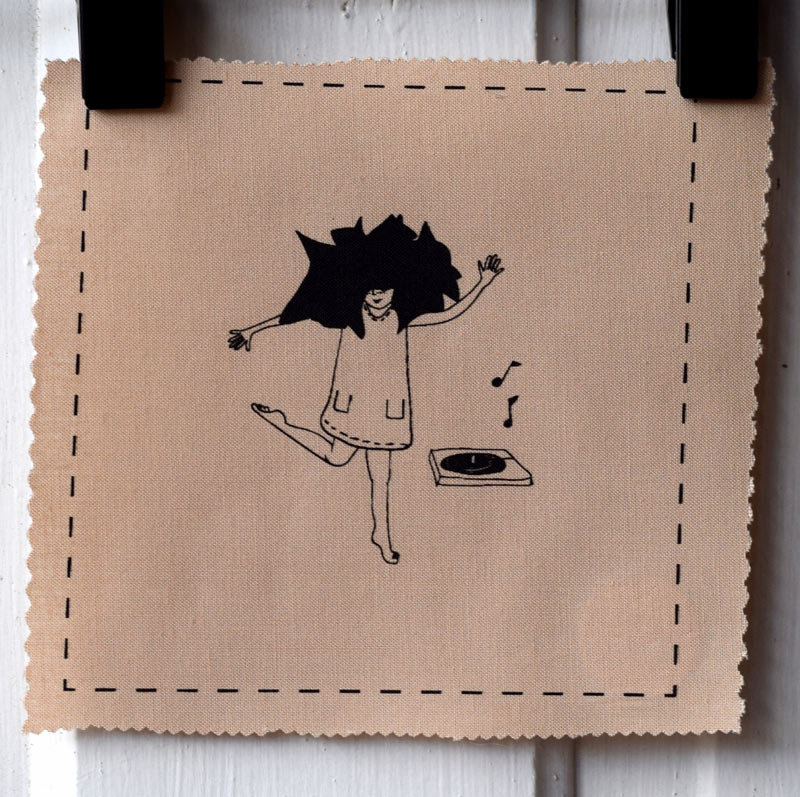 Dancing w/Record Player