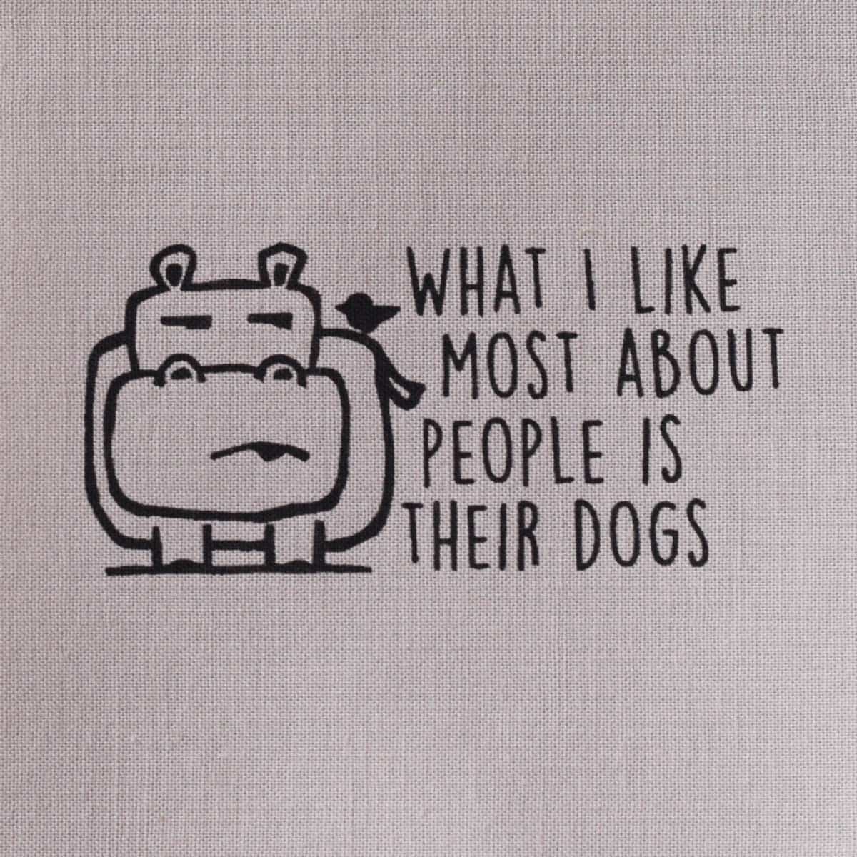 What I like most about people is their dogs—Salty Square