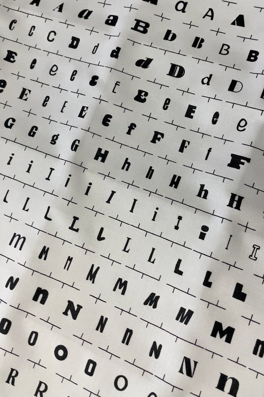 Quilt Tattoo® – Ransom Mixed Letters