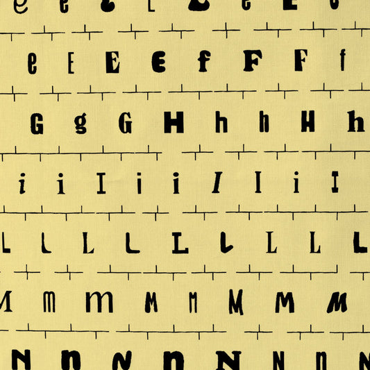 Ransom Mixed Letters—Quilt Tattoo®