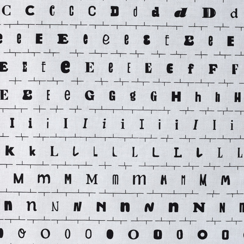 Ransom Mixed Letters—Quilt Tattoo®