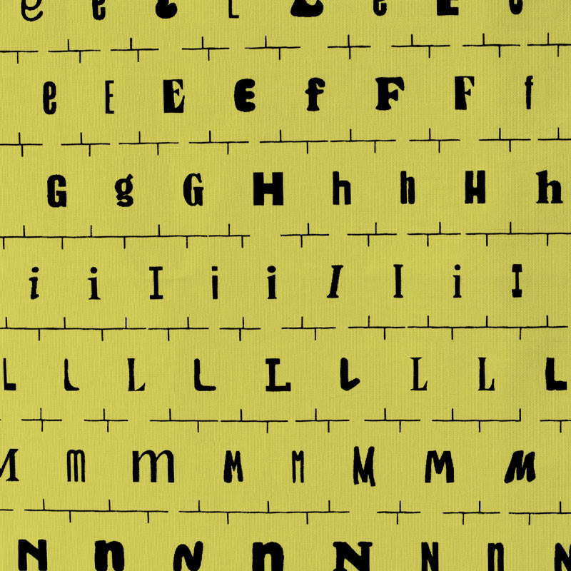 Ransom Mixed Letters—Quilt Tattoo®