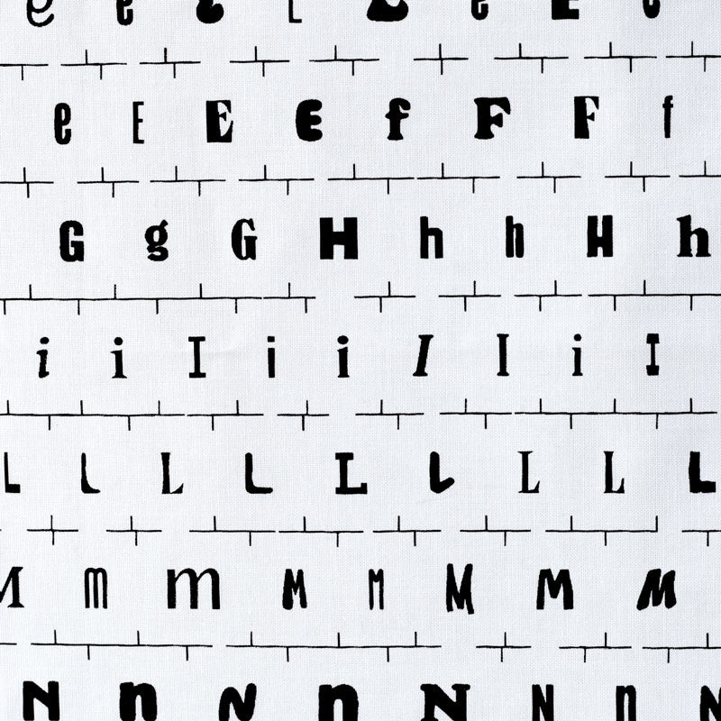 Ransom Mixed Letters—Quilt Tattoo®