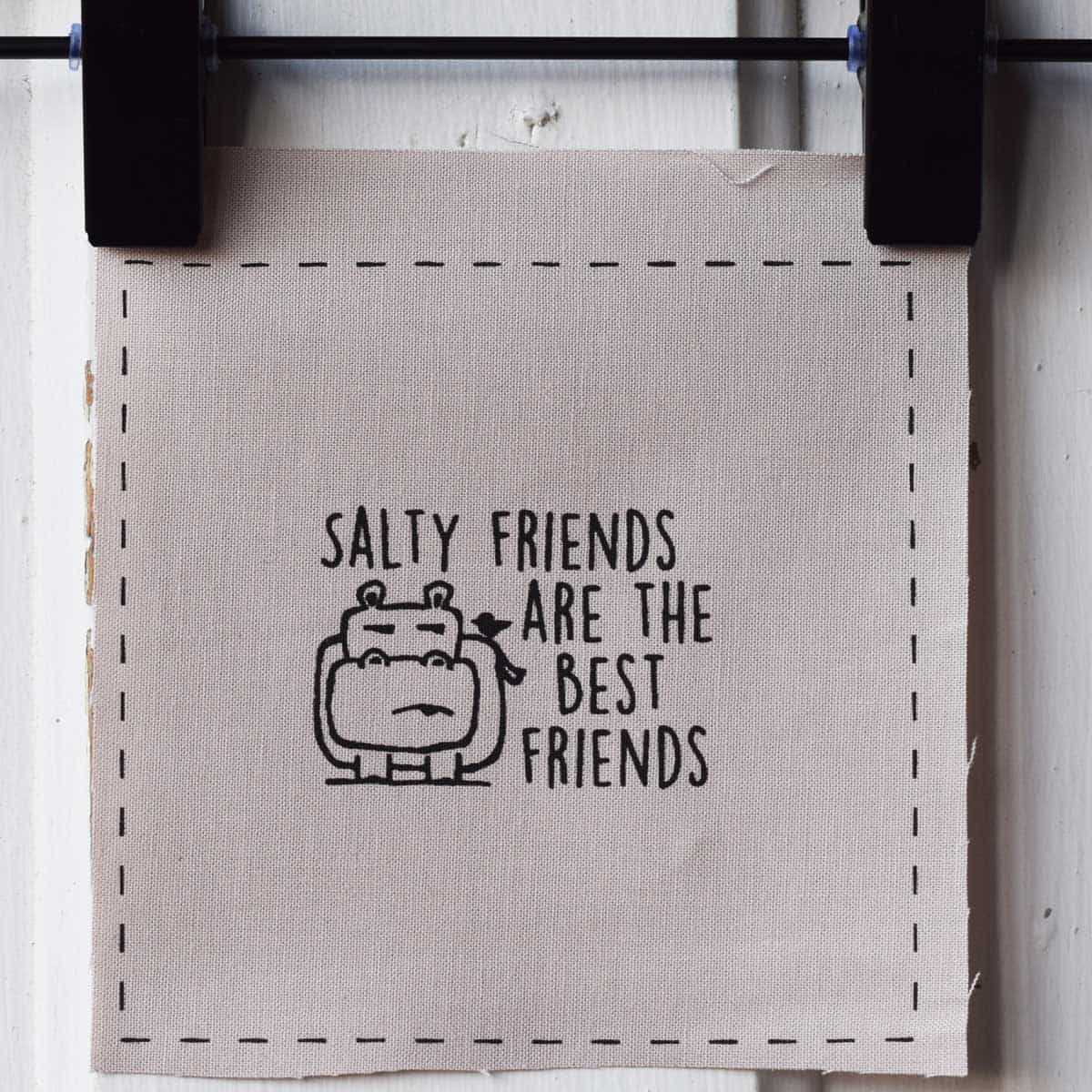 Salty friends are the best friends—Salty Square