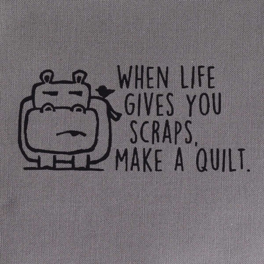 When life gives you scraps make a quilt—Salty Square