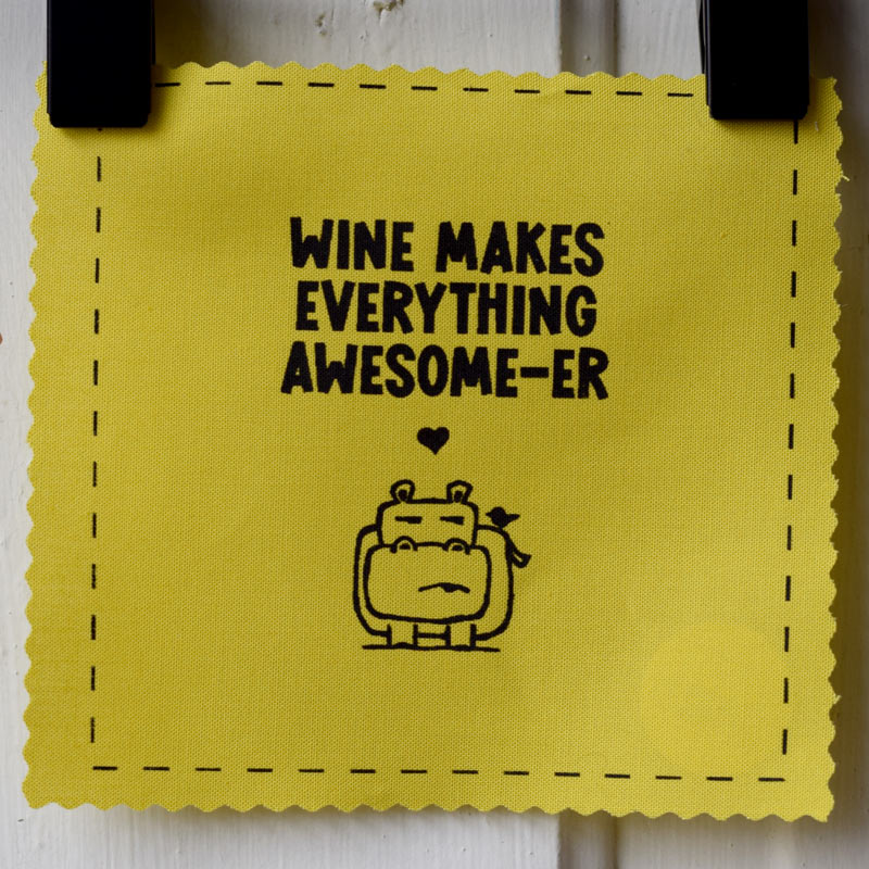 Wine makes everything awesome-er