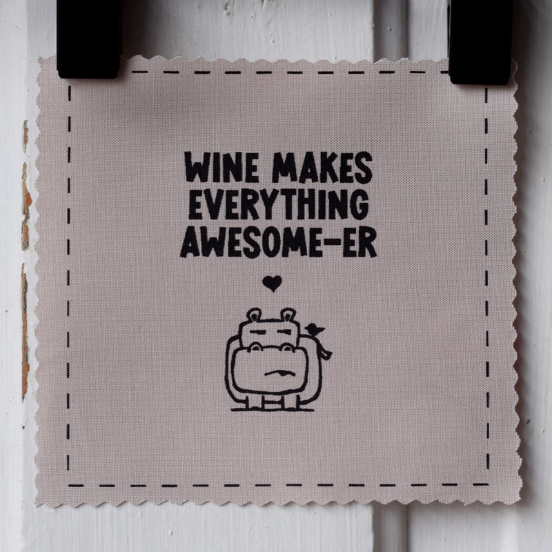 Wine makes everything awesome-er